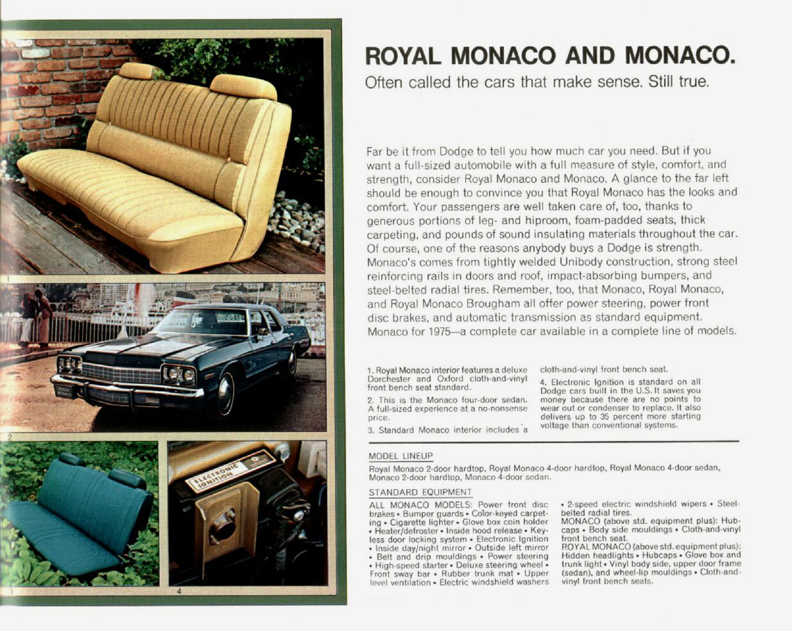 1975 Dodge Brochure Page 25